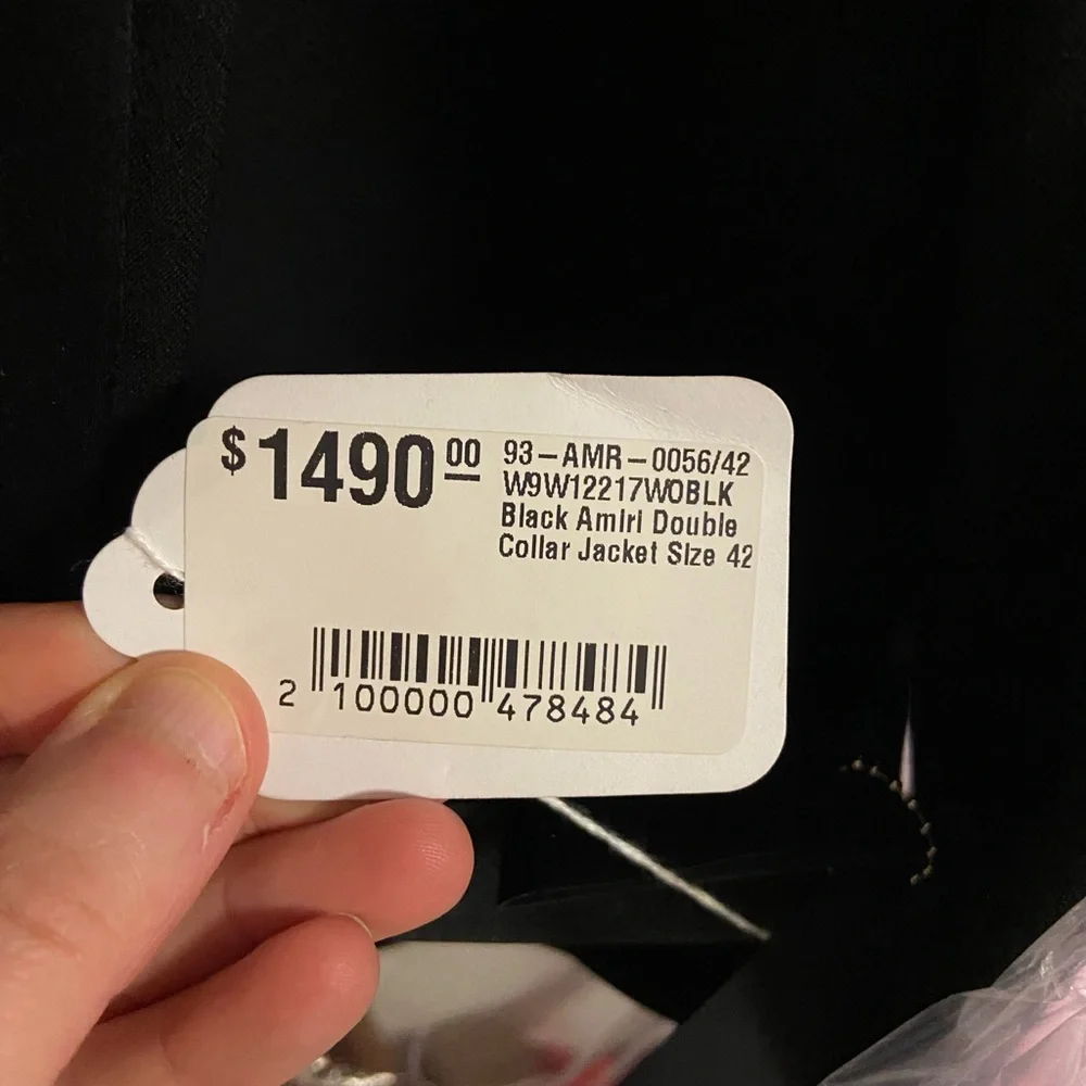 Amiri Double Collar Blazer - EU 42 - Picture 7 of 7